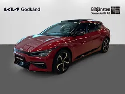 Röd Begagnad 2022 Kia EV6 4 SUV | 379 900 kr (Marknadspris)