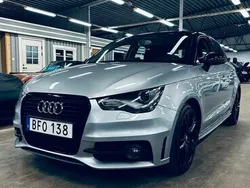 Silver Begagnad 2014 Audi A1 Sportback S-Line Halvkombi | 89 900 kr (Marknadspris)