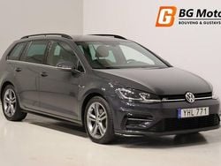 Grå Begagnad 2018 VW Golf VII R-line Kombi | 219 900 kr (Lite dyr)