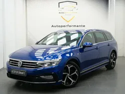 Blå Begagnad 2019 VW Passat R-line Kombi | 249 000 kr (Marknadspris)