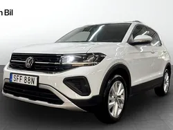 Vit Ny 2024 VW T-Cross SUV | 279 900 kr (Lite dyr)