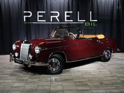 Vinröd Begagnad 1958 Mercedes W180 Cab | 1 525 000 kr