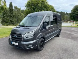 Mörkgrå (grå metallic) Begagnad 2020 Ford Transit Van | 369 900 kr