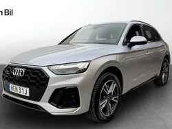 Silver (florettsilver metallic) Begagnad 2024 Audi Q5 S-Line SUV | 559 000 kr (Lite dyr)