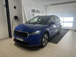 Blå (energy blue) Begagnad 2022 Skoda Enyaq iV SUV | 289 000 kr (Bra pris)