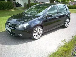 Svart Begagnad 2010 VW Golf VI GT Halvkombi | 52 800 kr (Superpris)