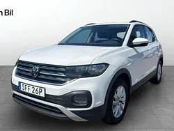 Vit (pure white) Begagnad 2021 VW T-Cross SUV | 189 900 kr (Marknadspris)
