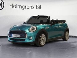 Ljusblå Begagnad 2017 Mini Cooper Cabriolet Chili Cab | 208 900 kr (Bra pris)