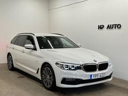 Vit Begagnad 2017 BMW 520 Sport Line Kombi | 208 500 kr (Lite dyr)