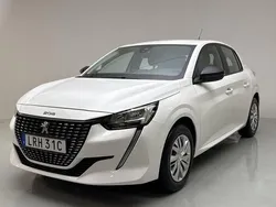 Vit Begagnad 2021 Peugeot 208 Active Halvkombi | 146 000 kr (Marknadspris)