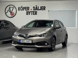 Brun Begagnad 2016 Toyota Auris Hybrid Active Halvkombi | 164 900 kr (Marknadspris)