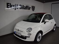 Vit Begagnad 2015 Fiat 500C Lounge Cab | 89 500 kr (Marknadspris)