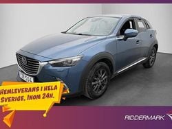 Blå Begagnad 2017 Mazda CX-3 Optimum SUV | 189 800 kr (Marknadspris)
