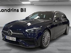 Mörkblå Begagnad 2022 Mercedes C220 Premium Kombi | 429 000 kr (Marknadspris)