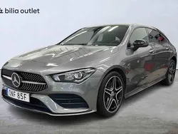Grå Begagnad 2022 Mercedes CLA200 Shooting Brake Kombi | 319 900 kr (Lite dyr)