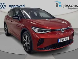 Mörkröd (röd) Begagnad 2023 VW ID.4 GTX SUV | 419 000 kr (Bra pris)