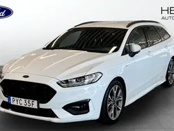 Vit (white) Begagnad 2021 Ford Mondeo ST-Line Kombi | 259 900 kr (Marknadspris)