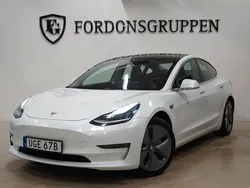 Vit Begagnad 2020 Tesla Model 3 Long Range Sedan | 254 800 kr (Bra pris)