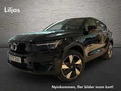 Svart Ny 2024 Volvo EC40 Plus SUV | 569 900 kr (Marknadspris)