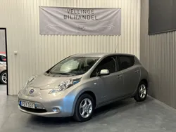 Silver Begagnad 2016 Nissan Leaf Halvkombi | 99 900 kr (Marknadspris)