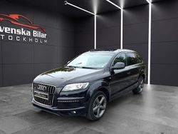 Svart Begagnad 2013 Audi Q7 S-Line SUV | 209 900 kr (Lite dyr)