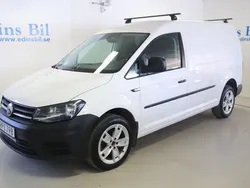 Vit Begagnad 2018 VW Caddy Maxi Minibuss | 179 000 kr (Marknadspris)