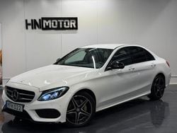 Vit Begagnad 2017 Mercedes C220 AMG Sedan | 269 900 kr (Marknadspris)
