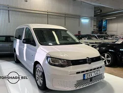 Vit Begagnad 2021 VW Caddy Maxi Minibuss | 219 900 kr