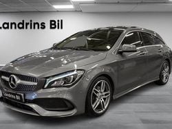 Mörkgrå Begagnad 2019 Mercedes CLA180 Shooting Brake AMG line Kombi | 249 000 kr (Lite dyr)
