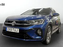 Blå Begagnad 2022 VW Taigo R-line SUV | 244 900 kr (Marknadspris)