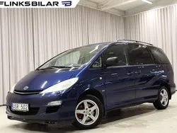 Mörkblå Begagnad 2003 Toyota Previa Minibuss | 39 900 kr