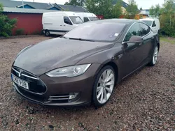 Brun Begagnad 2014 Tesla Model S Performance Sedan | 449 500 kr