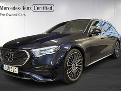 Mörkblå (blå) Begagnad 2024 Mercedes E300 AMG Kombi | 634 900 kr (Lite dyr)