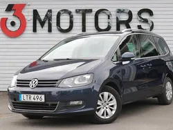 Mörkblå Begagnad 2011 VW Sharan Minibuss | 109 900 kr (Marknadspris)