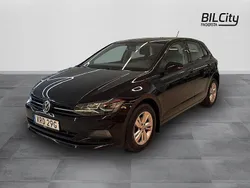 Svart Begagnad 2019 VW Polo Halvkombi | 159 900 kr (Marknadspris)