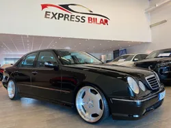 Svart Begagnad 2002 Mercedes E55 AMG AMG Sedan | 250 000 kr