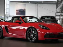 Röd Begagnad 2019 Porsche 718 Boxster GTS Cab | 749 000 kr