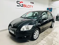 Svart Begagnad 2007 Toyota Auris Halvkombi | 34 900 kr (Marknadspris)