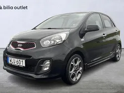 Svart Begagnad 2014 Kia Picanto Halvkombi | 59 900 kr (Marknadspris)