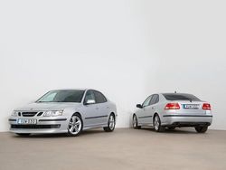 Ljusgrå Begagnad 2006 Saab 9-3 Aero Sedan | 119 000 kr
