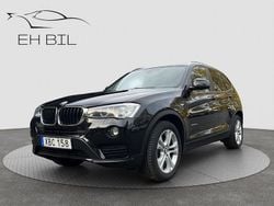 Svart Begagnad 2017 BMW X3 SUV | 229 900 kr (Marknadspris)