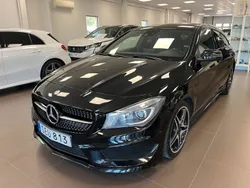 Svart Begagnad 2015 Mercedes CLA200 Shooting Brake AMG Kombi | 179 000 kr (Marknadspris)