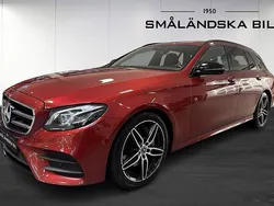 Röd Begagnad 2019 Mercedes E200 AMG line Kombi | 299 000 kr (Marknadspris)