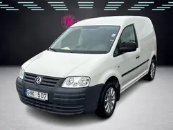 Vit Begagnad 2008 VW Caddy Minibuss | 44 900 kr (Marknadspris)