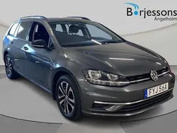 Mörkgrå Begagnad 2019 VW Golf VII IQ Drive Kombi | 179 000 kr (Marknadspris)
