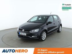 Svart Begagnad 2015 VW Polo Halvkombi | 108 000 kr (Marknadspris)