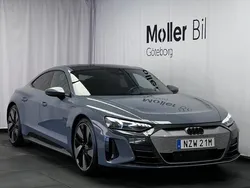 Kemoragrå metallic Begagnad 2021 Audi e-tron GT quattro Premium Sedan | 549 900 kr (Bra pris)
