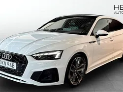 Vit (white) Begagnad 2020 Audi A5 Sportback S-Line Sportkupé | 389 000 kr