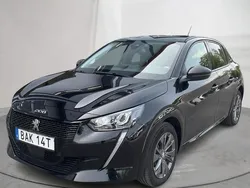 Svart Begagnad 2023 Peugeot e-208 Allure Halvkombi | 200 000 kr (Marknadspris)