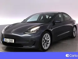 Grå Begagnad 2020 Tesla Model 3 Long Range AWD Sedan | 299 900 kr (Dyr)